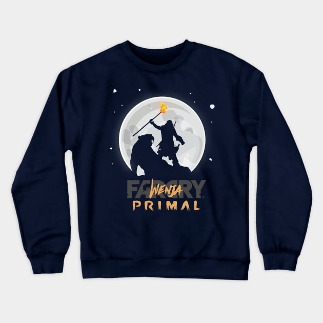 Far Cry Primal - Wenja Crewneck Sweatshirt by jakechays